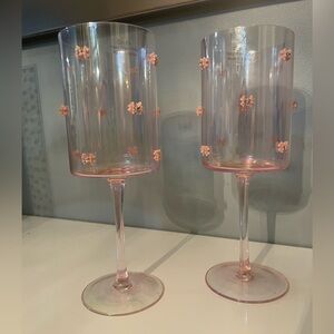 Viral TikTok wine bow glasses